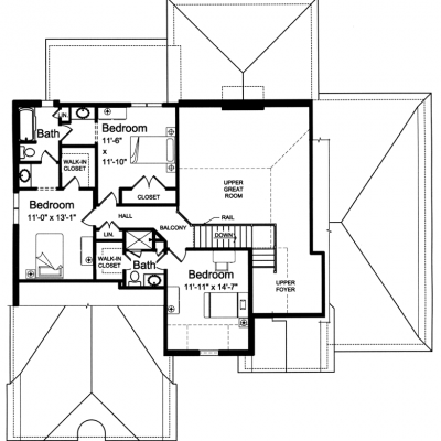 Winslow Second Floor Plan